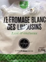 Mängden socker i Le fromage blanc des limousins