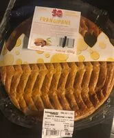 Mängden socker i Galettes des rois frangipane