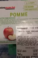 Mängden socker i Galette des rois pomme