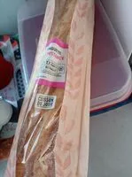 Mängden socker i Baguette de pain