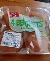 Mängden socker i 4 beignets à la pomme