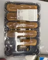 Mängden socker i Eclairs au cafe