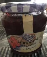 Mängden socker i Himbeere Framboise Lamponi