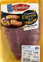 Mängden socker i Filet de dinde tranché