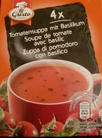 Mängden socker i Soupe de tomate avec basilic
