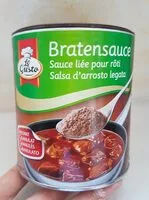Mängden socker i Sauce liée pour rôti en granulés
