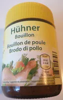Mängden socker i Hühner bouillon de poule