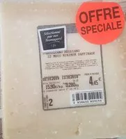 Mängden socker i Parmigiano reggiano