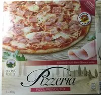 Mängden socker i Pizza prosciuto