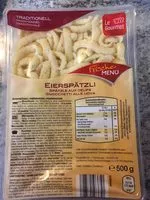 Mängden socker i Spätzle aux œufs