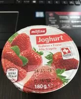 Mängden socker i Joghurt, Erdbeeren