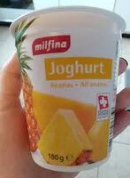 Mängden socker i Yoghurt Ananas