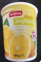 Mängden socker i Joghurt citron
