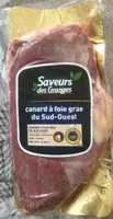 Mängden socker i Magret de canard du sud ouest