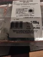 Mängden socker i Magret de canard