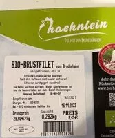 Mängden socker i Bio chicken breast filet