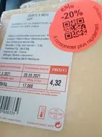 Mängden socker i Comté