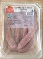 Mängden socker i Chipolata aux herbes de Provence