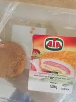 Mängden socker i CHAUSSON - Pané de volaille farci au jambon et fromage.