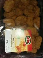 Mängden socker i Nuggets de poulet