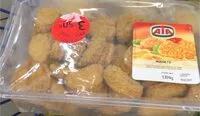 Mängden socker i Nuggets de poulet halal