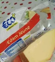 Mängden socker i Edam jeune eco+