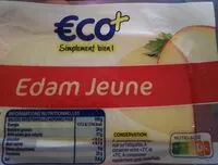 Mängden socker i Edam jeune