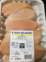 Mängden socker i Filets de Poulet