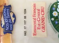 Mängden socker i Emmental Français Est-Central Grand Cru