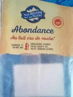 Mängden socker i Abondance