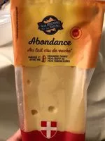 Mängden socker i Abondance au lait cru de vache