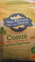 Mängden socker i Comté AOP affiné 10 mois