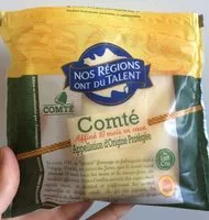 Mängden socker i Comté, affiné 10 mois en cave