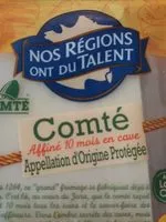 Mängden socker i Comté