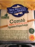 Mängden socker i Comté