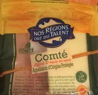 Mängden socker i Comté