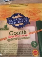Mängden socker i Comté