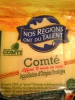 Mängden socker i Comté