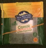 Mängden socker i Comté - affiné 10 mois