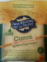 Mängden socker i Comté 10 mois AOP