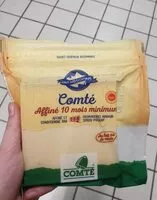 Mängden socker i Comté