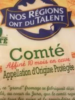 Mängden socker i Comté