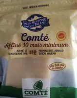 Mängden socker i Comté