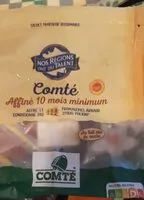 Mängden socker i Comté  10 mois minimum