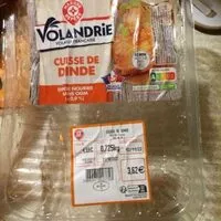 Mängden socker i Cuisse de dinde