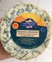 Mängden socker i Fourme d'Ambert