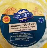 Mängden socker i Fourme d'Ambert