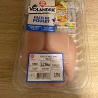 Mängden socker i Filets de poulet