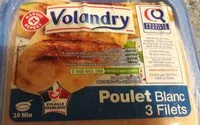 Mängden socker i Poulet blanc 3 filets