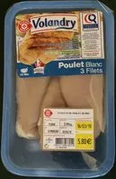 Mängden socker i Filets de poulet blanc